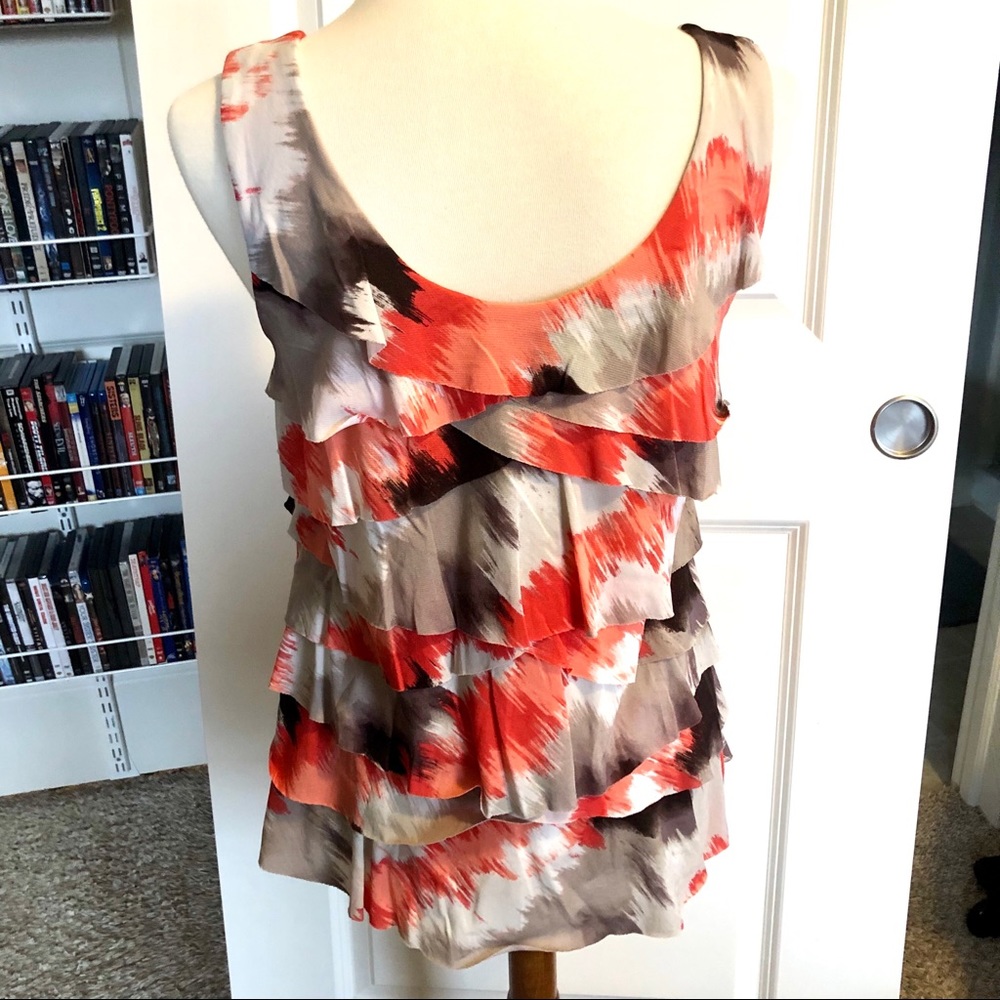 Style & Co Ruffled Sleeveless Top - Picture 2 of 3